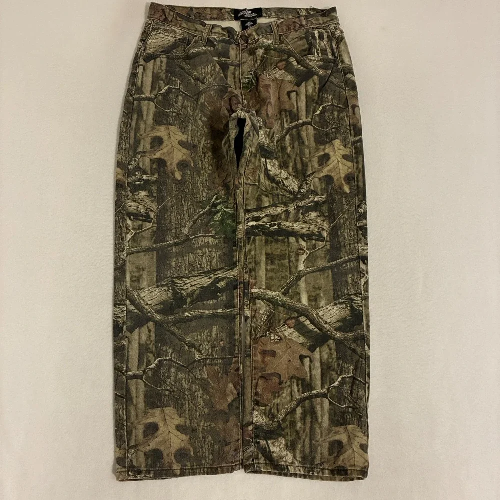 Mossy Oak Break Up Infinity Camo Pants Mens 36x30 (Fits 34x28) Gorpcore Outdoors